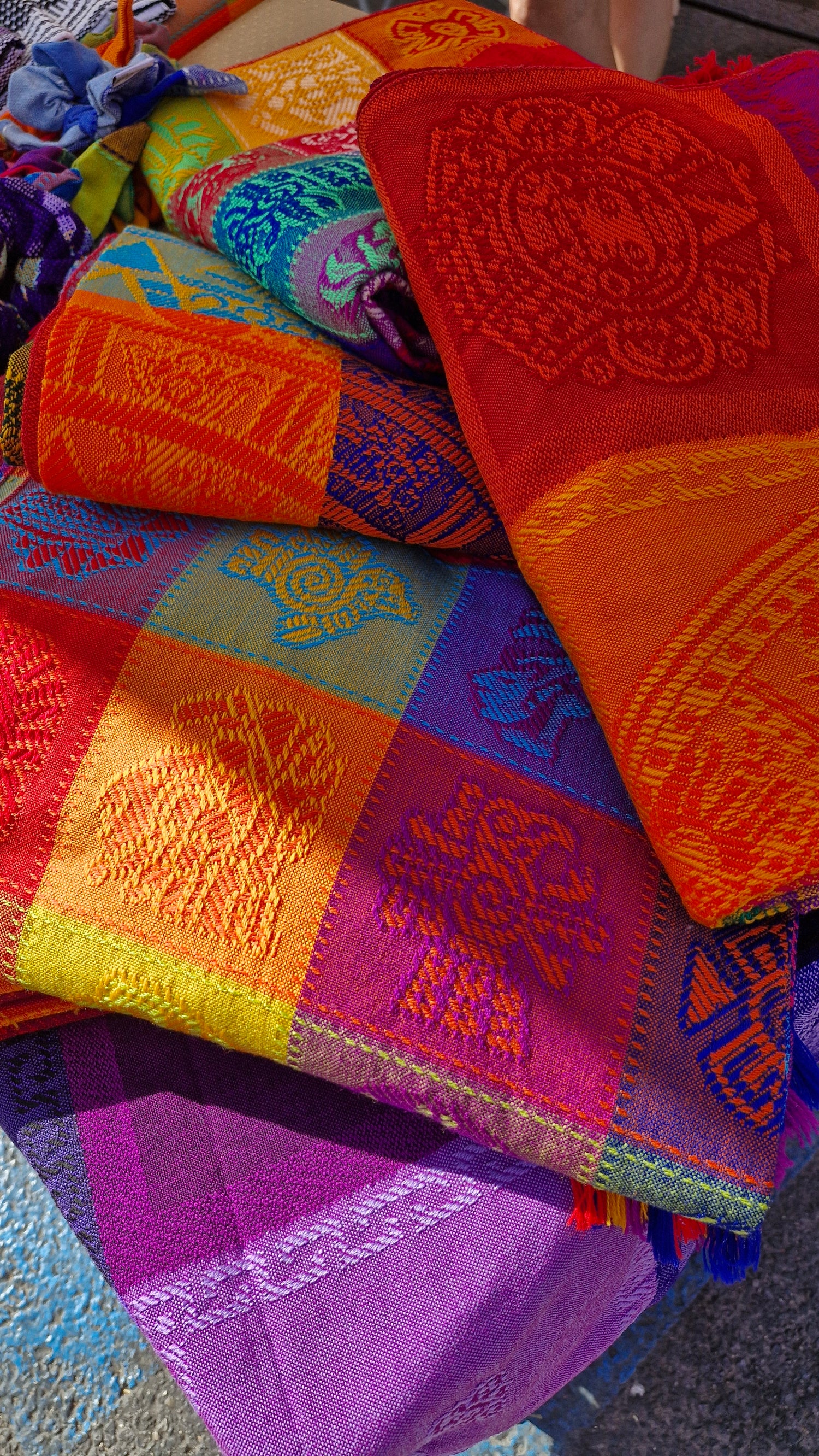 Nappes artisanales mexicaines