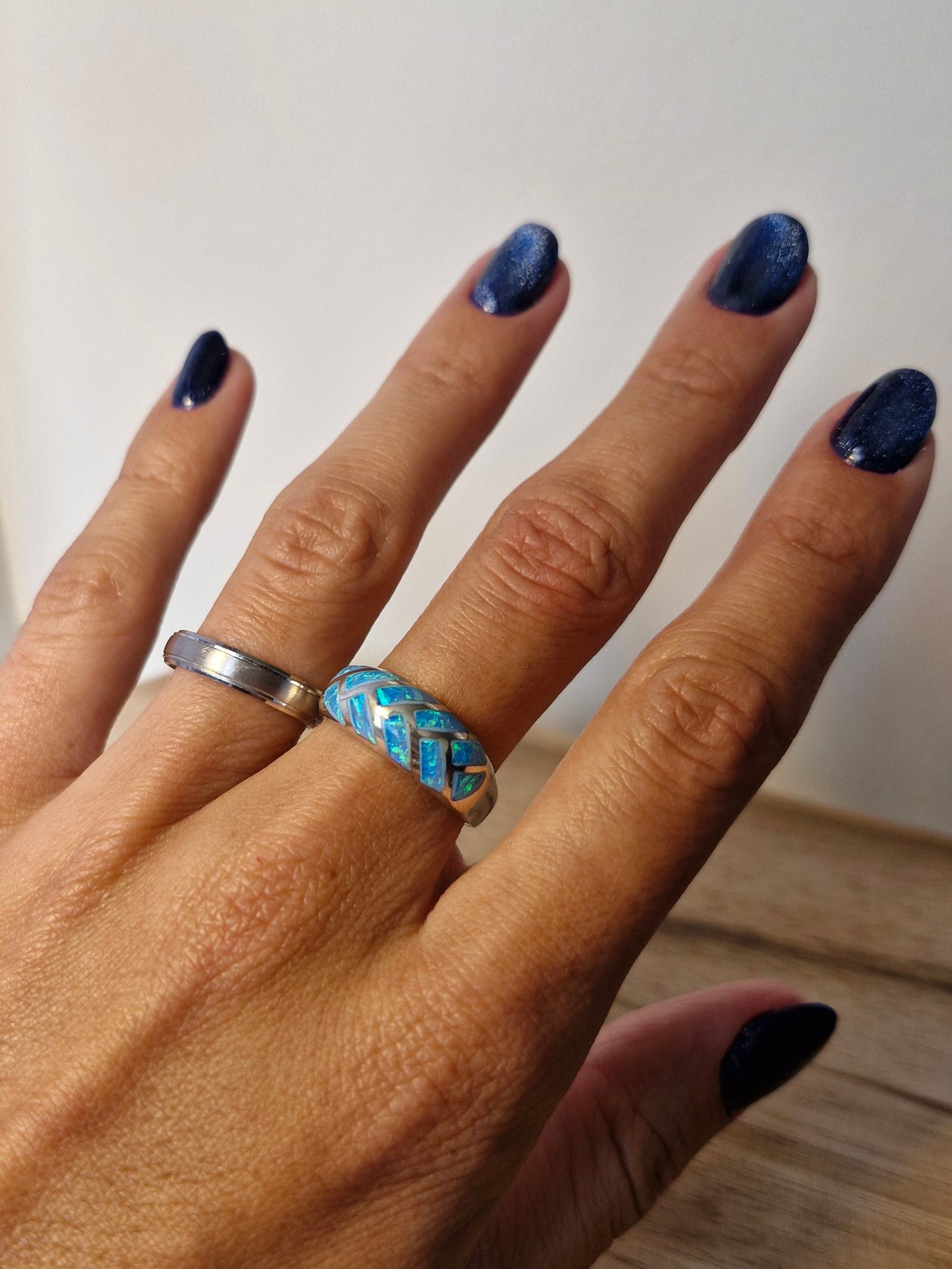 Bague Nayeli bleue