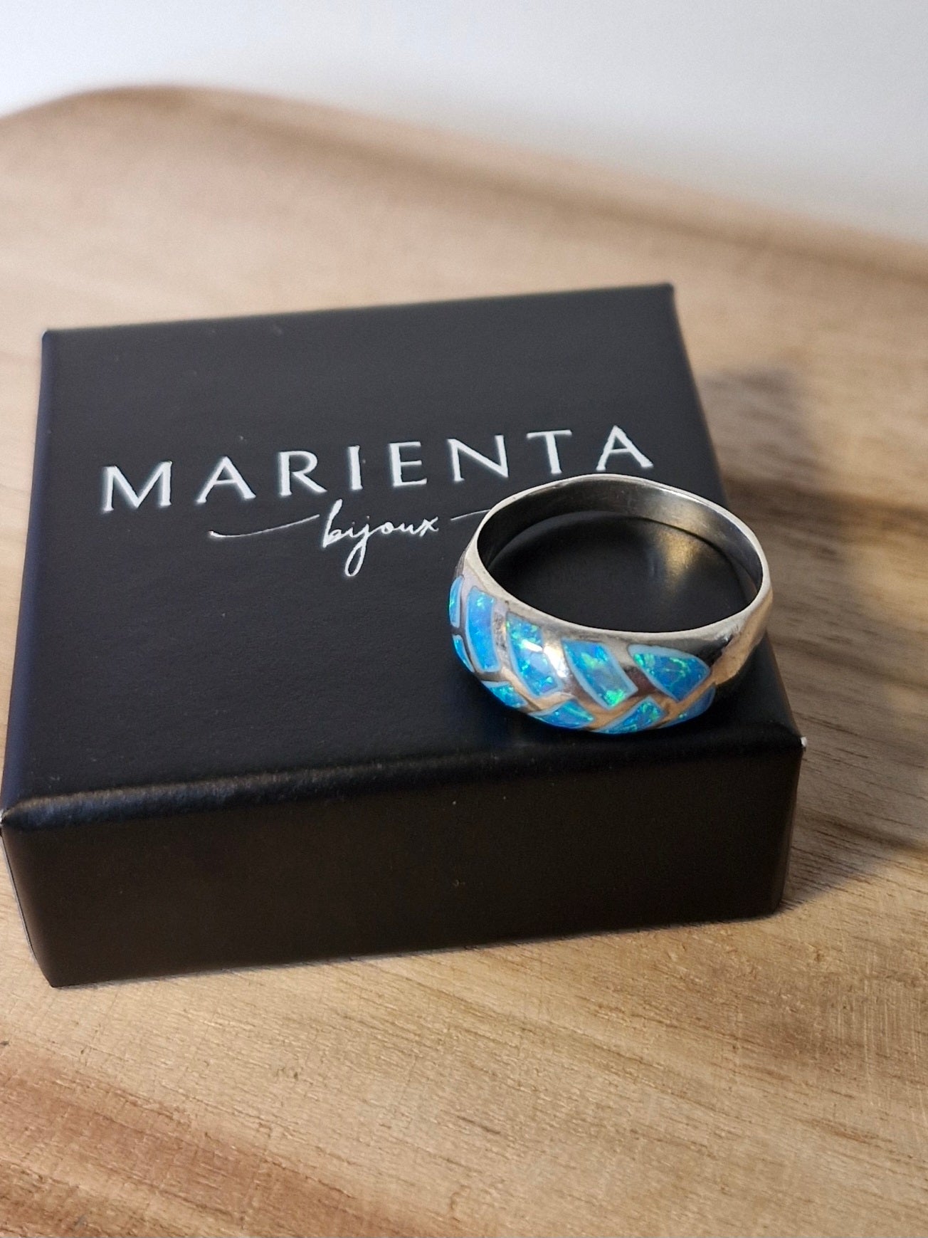 Bague Nayeli bleue