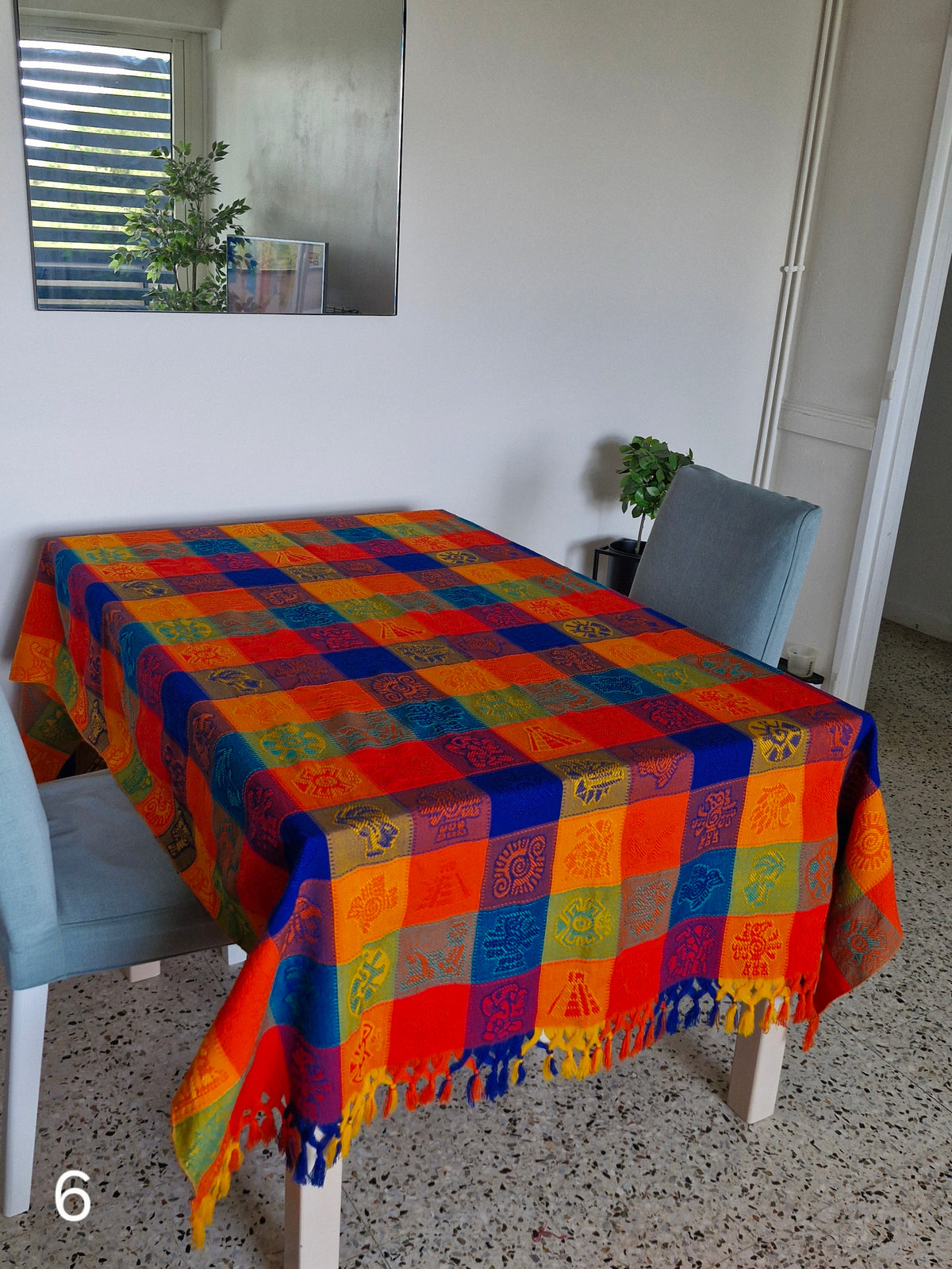 Nappe petits carreaux