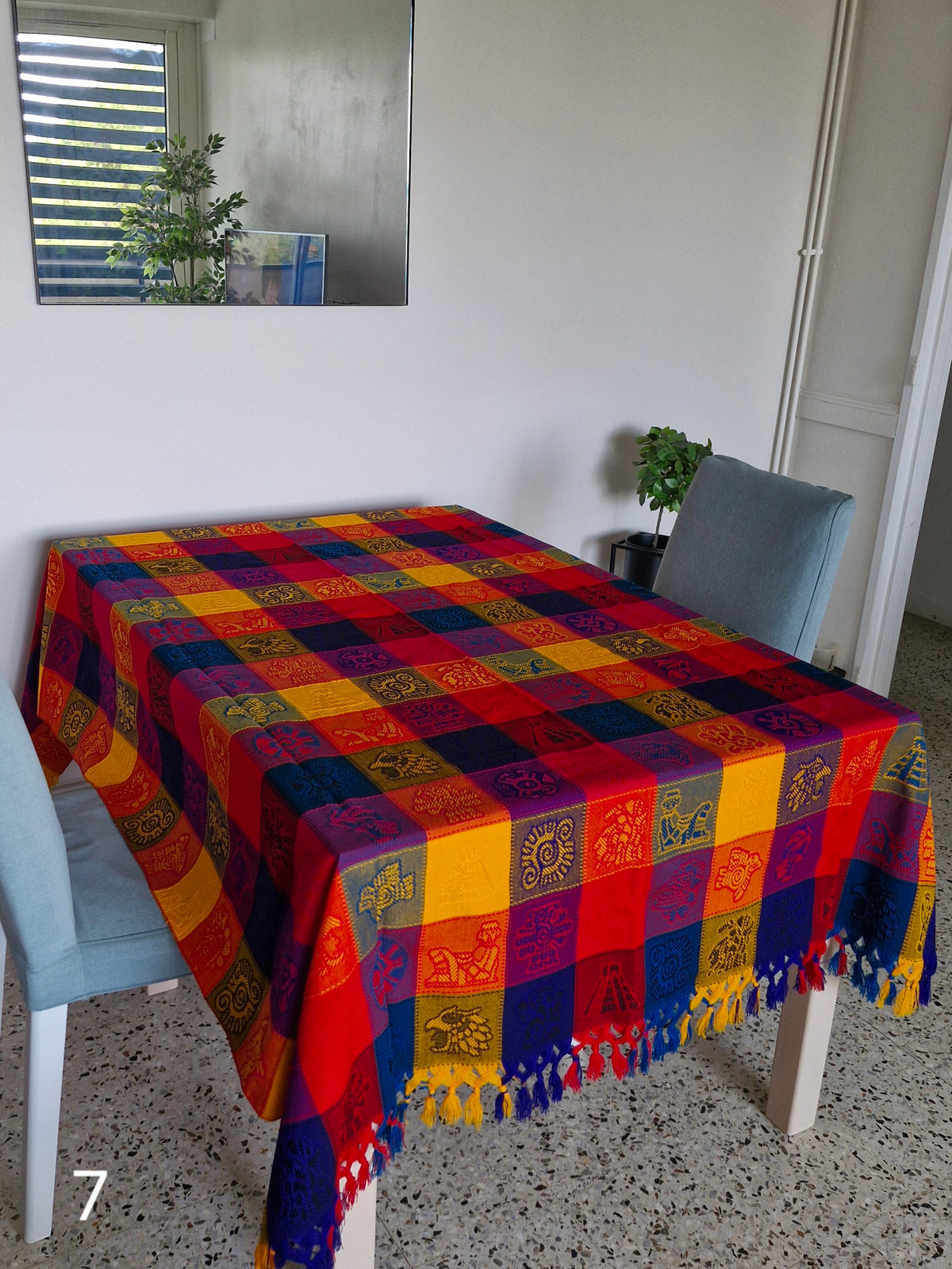 Nappe petits carreaux