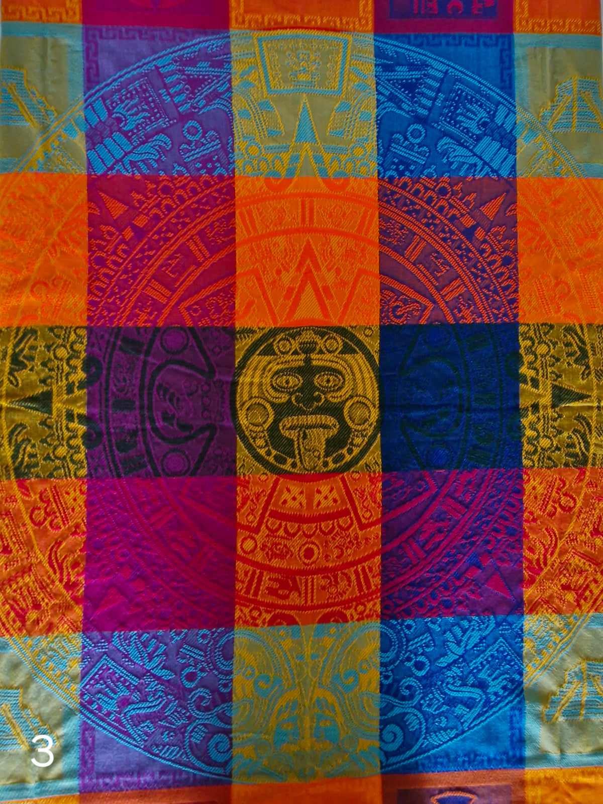 Nappe Calendrier Aztèque