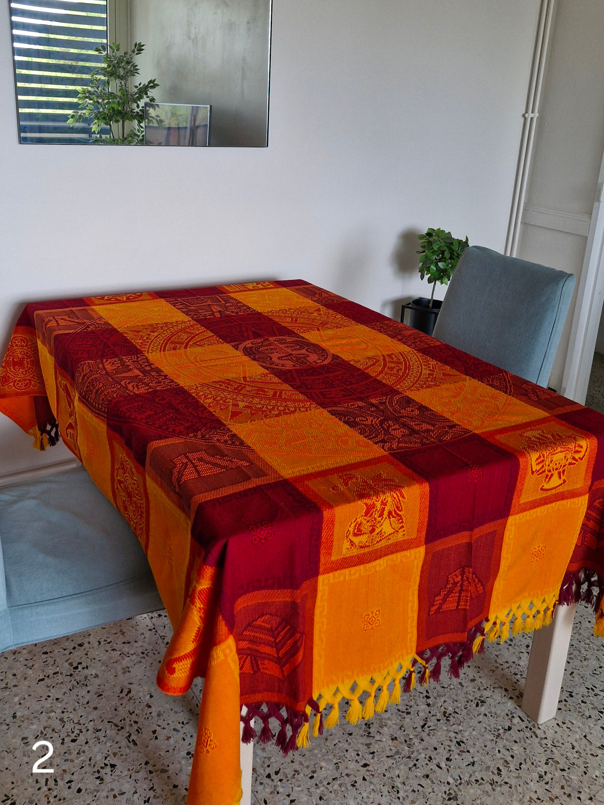 Nappe Calendrier Aztèque