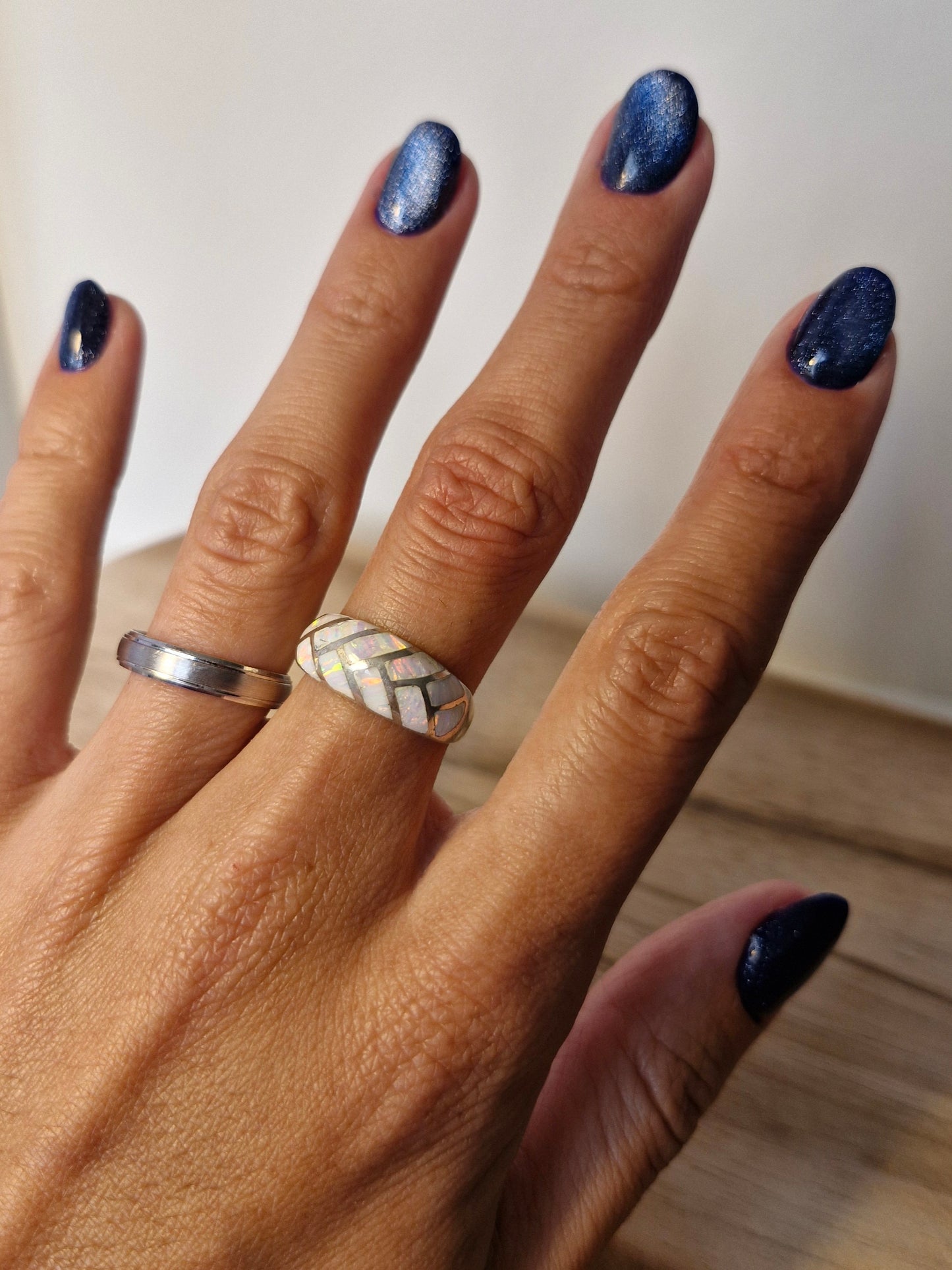 Bague Nayeli blanche