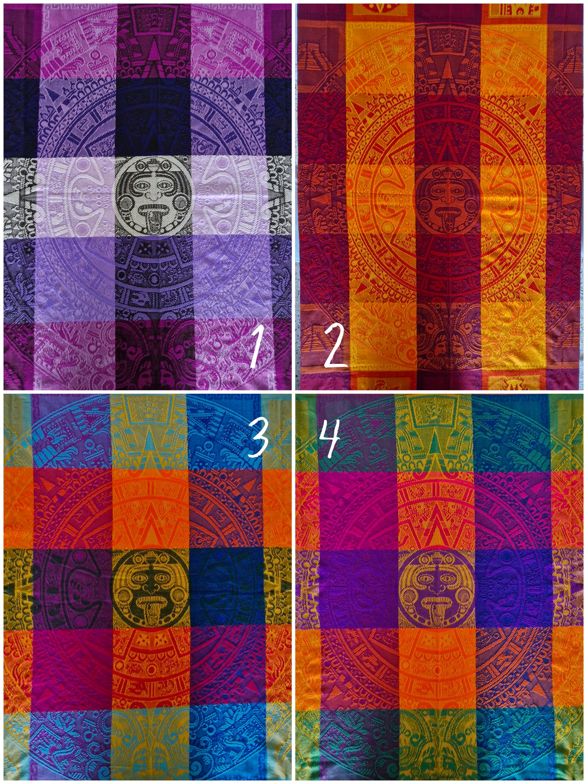 Nappe Calendrier Aztèque